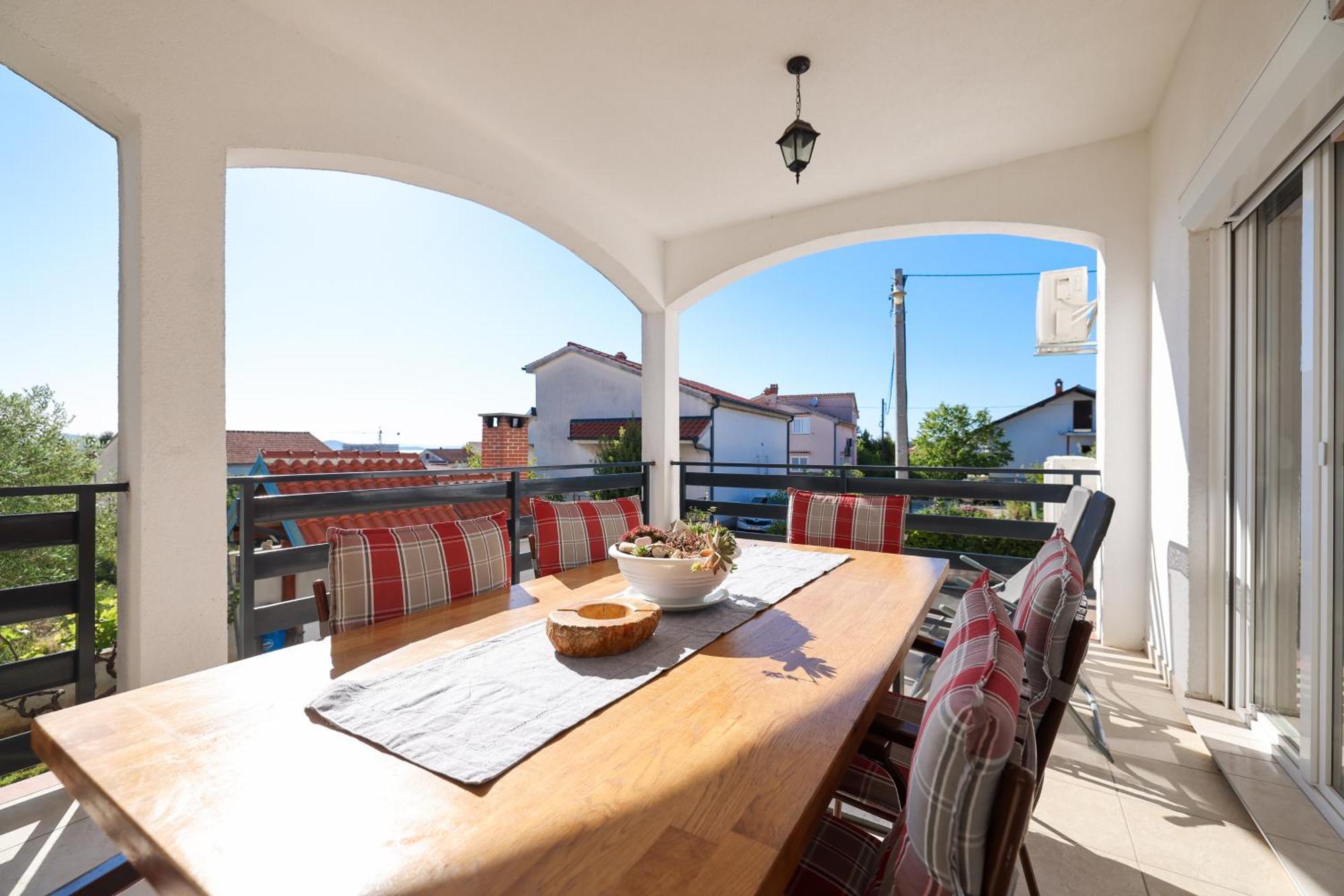 Apartment Pantalon, Big Terrace And Free Parking Zadar Ngoại thất bức ảnh